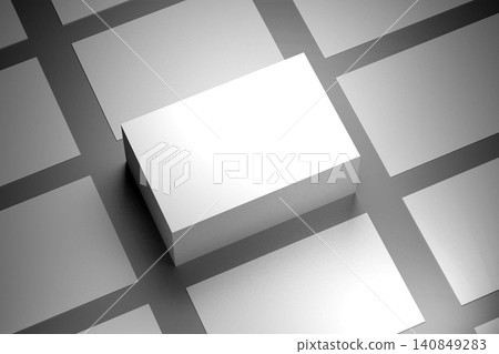 Businesscard mockup on grey background Businesscard mockup on grey background 140849283