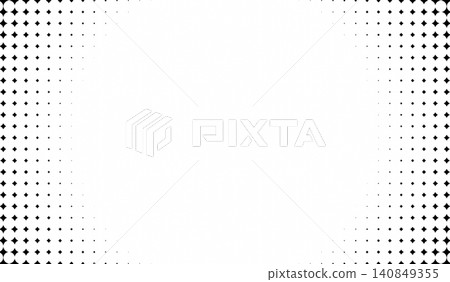 Halftone style illustration with many small dots Halftone style illustration with many small dots 140849355