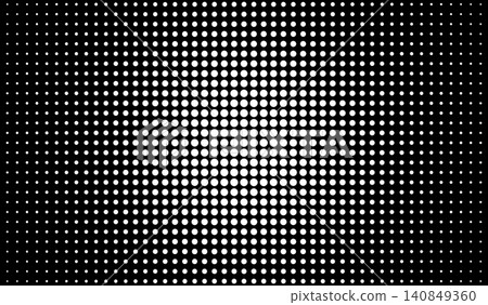 Radial halftone background with many tiny dots Radial halftone background with many tiny dots 140849360