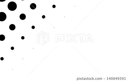Slanted haftone gradient with many tiny dots 140849391