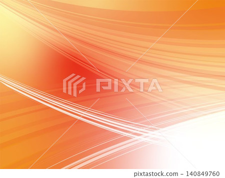 Bright orange wavy abstract background material Bright orange wavy abstract background material 140849760