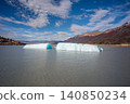 Perito moreno glaciers iceberg lake mountain sky panorama over blue water near patagonia landscape with cloud 140850234