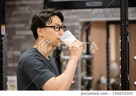 Men who drink protein Men who drink protein 140850305