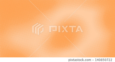 Pop art orange background with dots halftone. Pop art orange background with dots halftone. 140850722