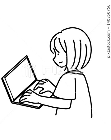 Computer (no color) Computer (no color) 140850756