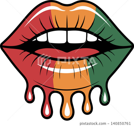 mouth, vector, lip 140850761