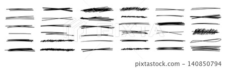 Set of highlights, crosses, lenes, marks. Set of highlights, crosses, lenes, marks. 140850794