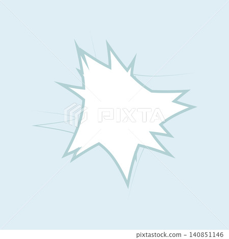 Broken glass crack vector isolated on clean background featuring shattered impact opening and sharp fracture lines. Abstract damage symbol for collision effects destruction themes and overlay Broken glass crack vector isolated on clean background featuring shattered impact opening and sharp fracture lines. Abstract damage symbol for collision effects destruction themes and overlay 140851146