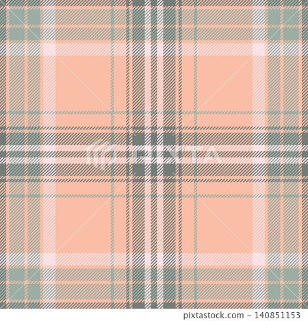 Other texture tartan plaid, funky background vector textile. Aesthetic seamless fabric pattern check in orange and pastel colors. Other texture tartan plaid, funky background vector textile. Aesthetic seamless fabric pattern check in orange and pastel colors. 140851153
