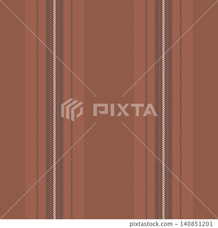 This editorial textile repeat turns a balanced band rhythm into a clean vertical stripe design. Red and orange tones add soft interior charm for decorative fabric and surface projects. 140851201
