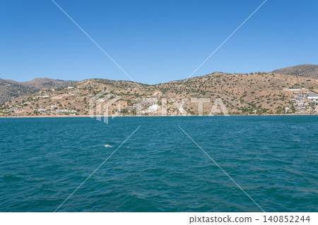 Elounda Coastal Hillside and Mirabello Bay Sea View Elounda Coastal Hillside and Mirabello Bay Sea View 140852244