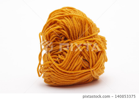 A ball of acrylic yarn for crocheting and knitting A ball of acrylic yarn for crocheting and knitting 140853375