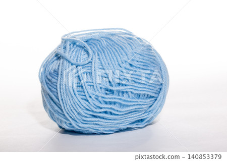 A ball of acrylic yarn for crocheting and knitting A ball of acrylic yarn for crocheting and knitting 140853379