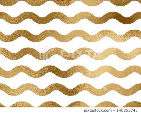 Luxury seamless pattern with wavy ripple gold lines, gradient textured wave on white. Dynamic and modern abstract background perfect for web page fill, fabric swatch, gift wrapping paper Luxury seamless pattern with wavy ripple gold lines, gradient textured wave on white. Dynamic and modern abstract background perfect for web page fill, fabric swatch, gift wrapping paper 140853745