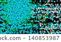 Fragments of Cyan Cubism, Abstract Background 140853987