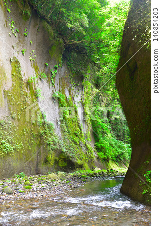 夏季,湯府川峽谷 夏季,湯府川峽谷 140854203