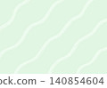 Green hand-drawn wavy line background image 140854604