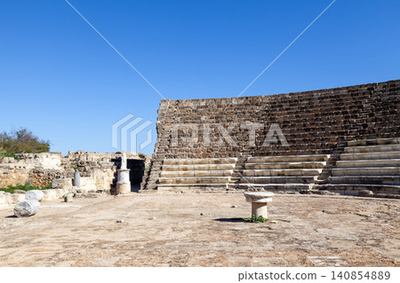 The theatre at Salamis in Northern Cyprus The theatre at Salamis in Northern Cyprus 140854889