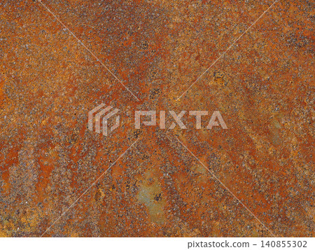 Rust of iron plate Rust of iron plate 140855302