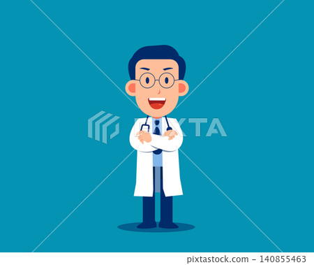 Doctor collection. Handsome male doctor Doctor collection. Handsome male doctor 140855463
