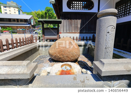 [Ehime Prefecture] Tamanoishi Stone at Dogo Onsen Main Building 140856449