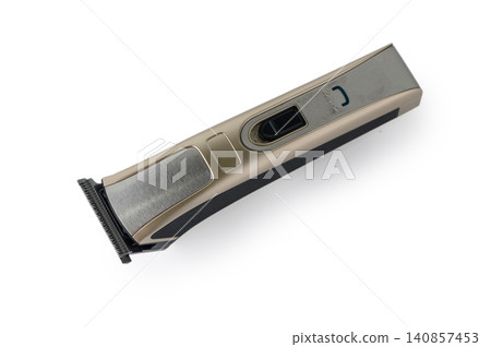 Hair and Beard Trimmer Isolated on White Background Hair and Beard Trimmer Isolated on White Background 140857453