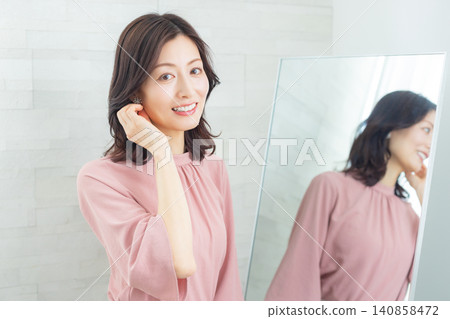 Beauty image for women in their 40s Beauty image for women in their 40s 140858472
