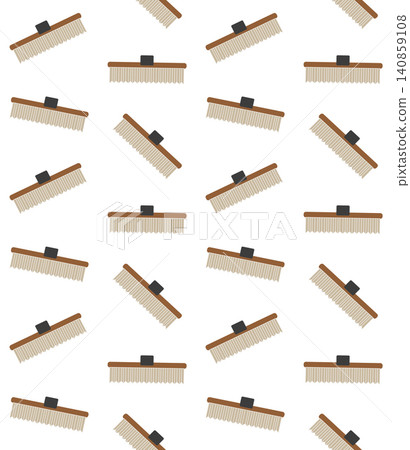 Vector seamless pattern of horse cleaning brush Vector seamless pattern of horse cleaning brush 140859108
