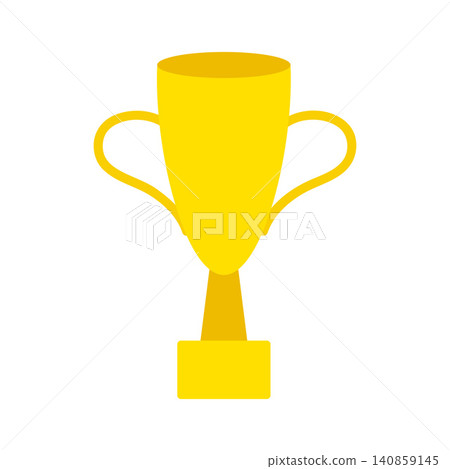 Vector flat winner cup Vector flat winner cup 140859145