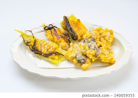 Whole corn tempura Whole corn tempura 140859355