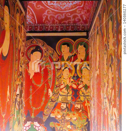 貝澤克里克洞穴大迴廊修復展、龍谷大學佛教博物館、龍谷博物館、吐魯番佛教壁畫修復 140860277