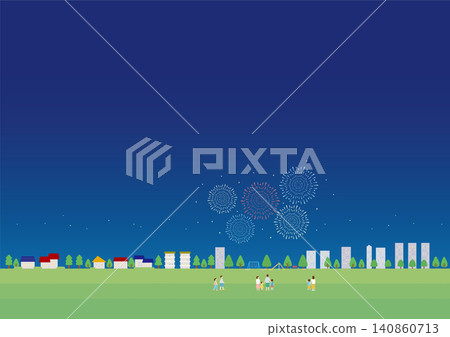 Fireworks scenery 2 Baek Fireworks scenery 2 Baek 140860713