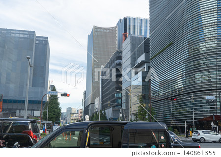 Landscape of Ginza Landscape of Ginza 140861355