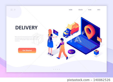 Modern flat design isometric concept of Worldwide Delivery decorated people character for website and mobile website development. Isometric landing page template. Vector illustration. Modern flat design isometric concept of Worldwide Delivery decorated people character for website and mobile website development. Isometric landing page template. Vector illustration. 140862526