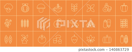 Bauhaus vegetable and fruit abstract. Autumn Vegetable and Fruit seamless pattern. Natural flower plant with simple shape, abstract eco farming concept. Vector minimal banner Bauhaus vegetable and fruit abstract. Autumn Vegetable and Fruit seamless pattern. Natural flower plant with simple shape, abstract eco farming concept. Vector minimal banner 140863729