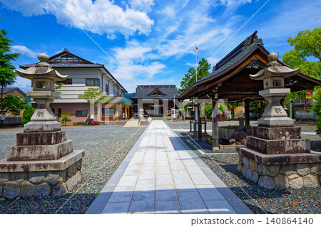 Kunigami Shrine: Birthplace of Prince Waniko, son of Emperor Keitai. Kunigami Shrine: Birthplace of Prince Waniko, son of Emperor Keitai. 140864140