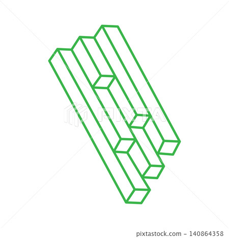 Illusion shapes. 3d geometry logo. Optical illusion figures. Sacred geometry objects. Illusion shapes. 3d geometry logo. Optical illusion figures. Sacred geometry objects. 140864358