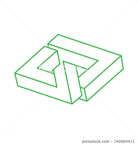 Illusion shapes. 3d geometry. Optical illusion figures. Sacred geometry logo. Illusion shapes. 3d geometry. Optical illusion figures. Sacred geometry logo. 140864411