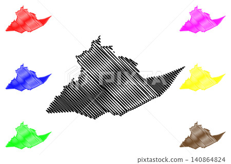Centre County, Commonwealth of Pennsylvania (U.S. county, United States of America, USA, U.S., US) map vector illustration, scribble sketch Centre map Centre County, Commonwealth of Pennsylvania (U.S. county, United States of America, USA, U.S., US) map vector illustration, scribble sketch Centre map 140864824