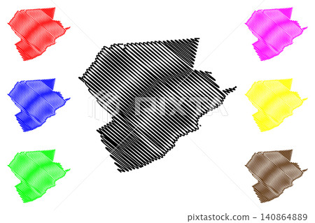 Monroe County, Commonwealth of Pennsylvania (U.S. county, United States of America, USA, U.S., US) map vector illustration, scribble sketch Monroe map Monroe County, Commonwealth of Pennsylvania (U.S. county, United States of America, USA, U.S., US) map vector illustration, scribble sketch Monroe map 140864889