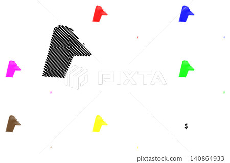 Gagaemauga District, Savaii island (Independent State of Samoa, Western Samoa) map vector illustration, scribble sketch Gagaemauga map Gagaemauga District, Savaii island (Independent State of Samoa, Western Samoa) map vector illustration, scribble sketch Gagaemauga map 140864933