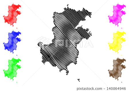 Autonomous Region of Principe (Democratic Republic of Sao Tome and Principe, Saint Thomas and Prince) map vector illustration, scribble sketch Pague District, Principe island map Autonomous Region of Principe (Democratic Republic of Sao Tome and Principe, Saint Thomas and Prince) map vector illustration, scribble sketch Pague District, Principe island map 140864946