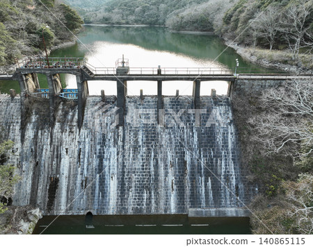 Aisaka Dam, Awa City, Tokushima Prefecture Aisaka Dam, Awa City, Tokushima Prefecture 140865115