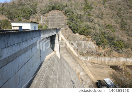 Natsuko Dam, Mima City, Tokushima Prefecture Natsuko Dam, Mima City, Tokushima Prefecture 140865138