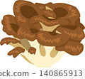Maitake mushroom illustration 140865913