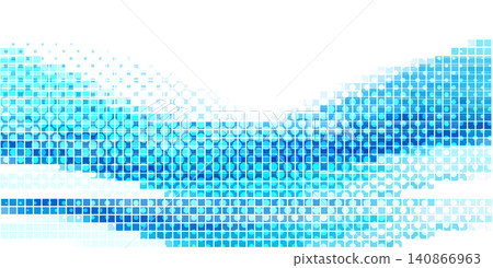 Abstract wave background with blue geometric patterns Abstract wave background with blue geometric patterns 140866963