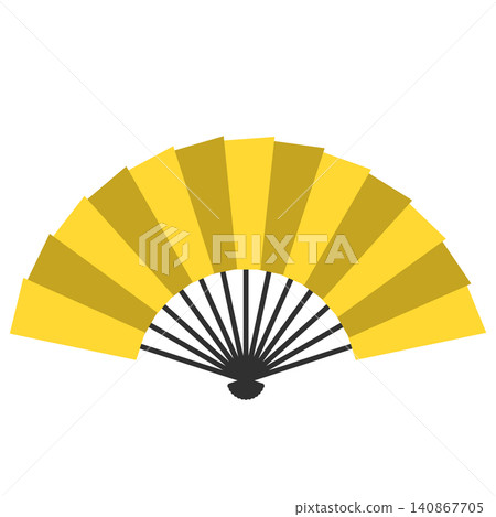 Fan illustration material, perfect for New Year's decorations Fan illustration material, perfect for New Year's decorations 140867705