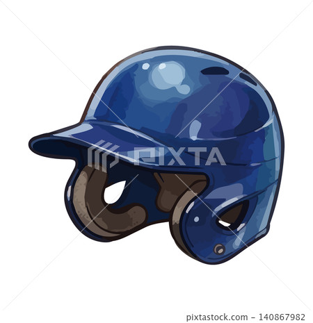 Illustrations of baseball (ball, bat, glove, uniform, etc.) Illustrations of baseball (ball, bat, glove, uniform, etc.) 140867982