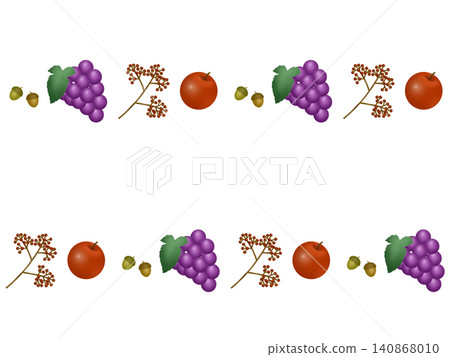 Seamless pattern of nuts and seeds B-1 140868010