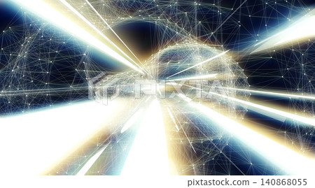 Conceptual background materials for digital technology. Network, speed, communication, DX, AI, systems Conceptual background materials for digital technology. Network, speed, communication, DX, AI, systems 140868055
